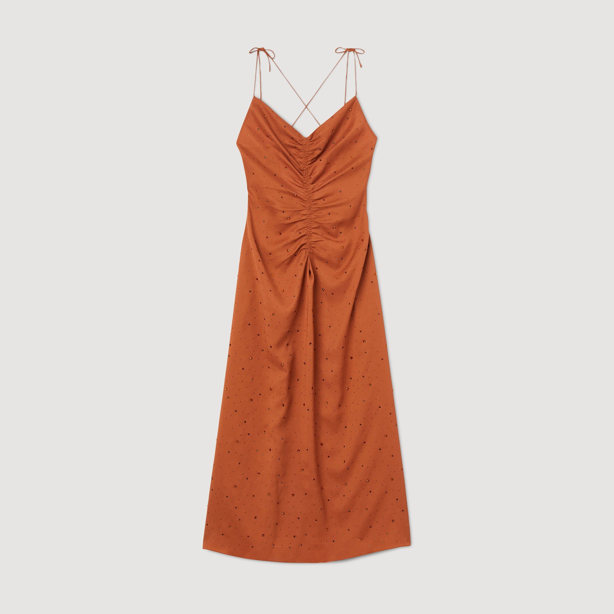 Strass Rhinestone dress Dresses Sandro Paris