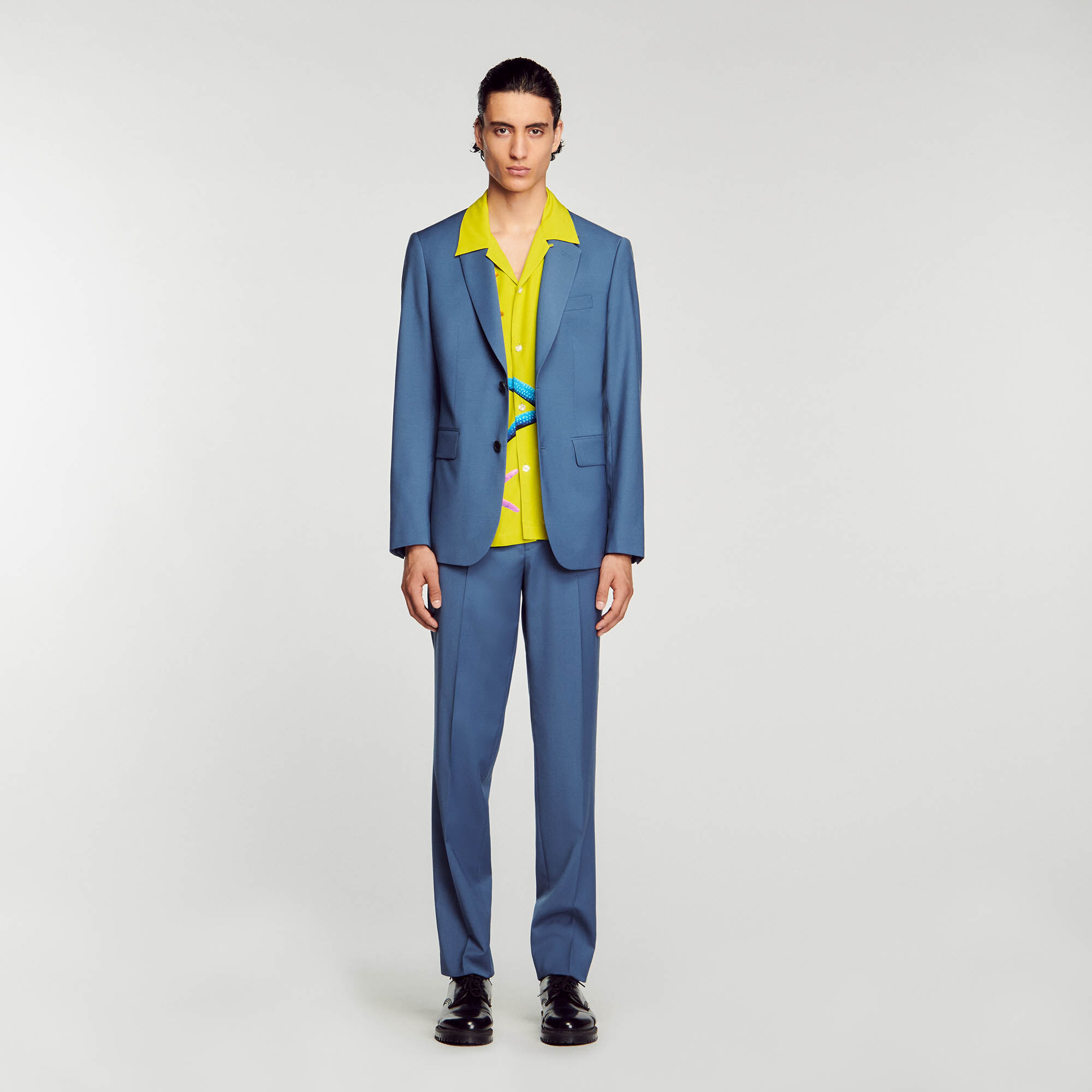 Sandro blue jacket top