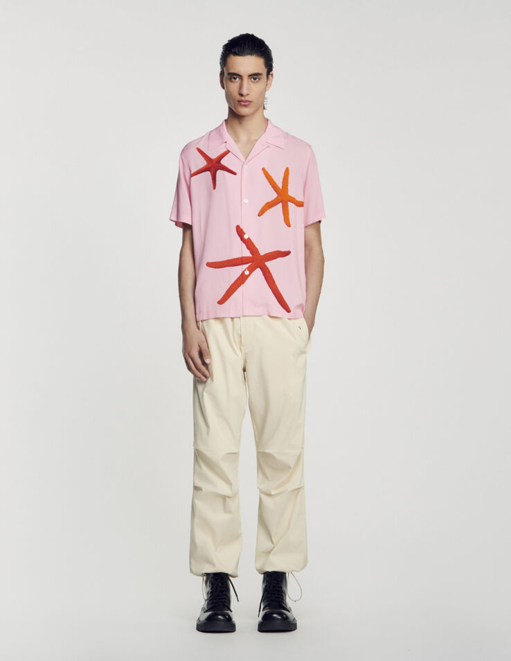 Sandro Starfish printed shirt. 1