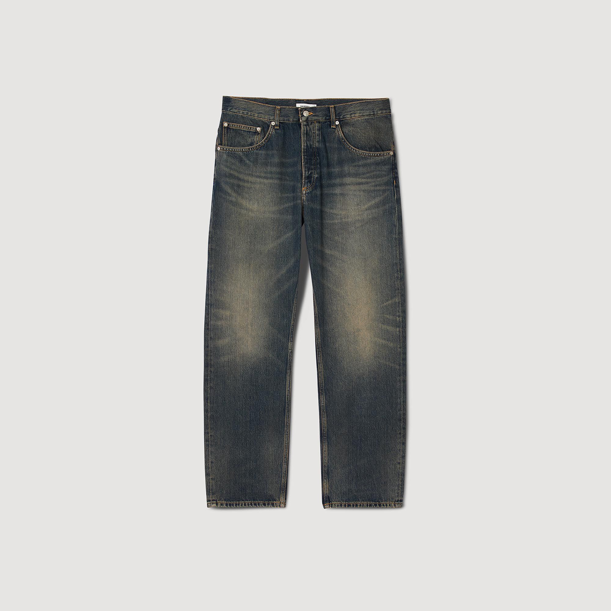 Alpha Cargo Elasticated cargo trousers - Jeans | Sandro Paris