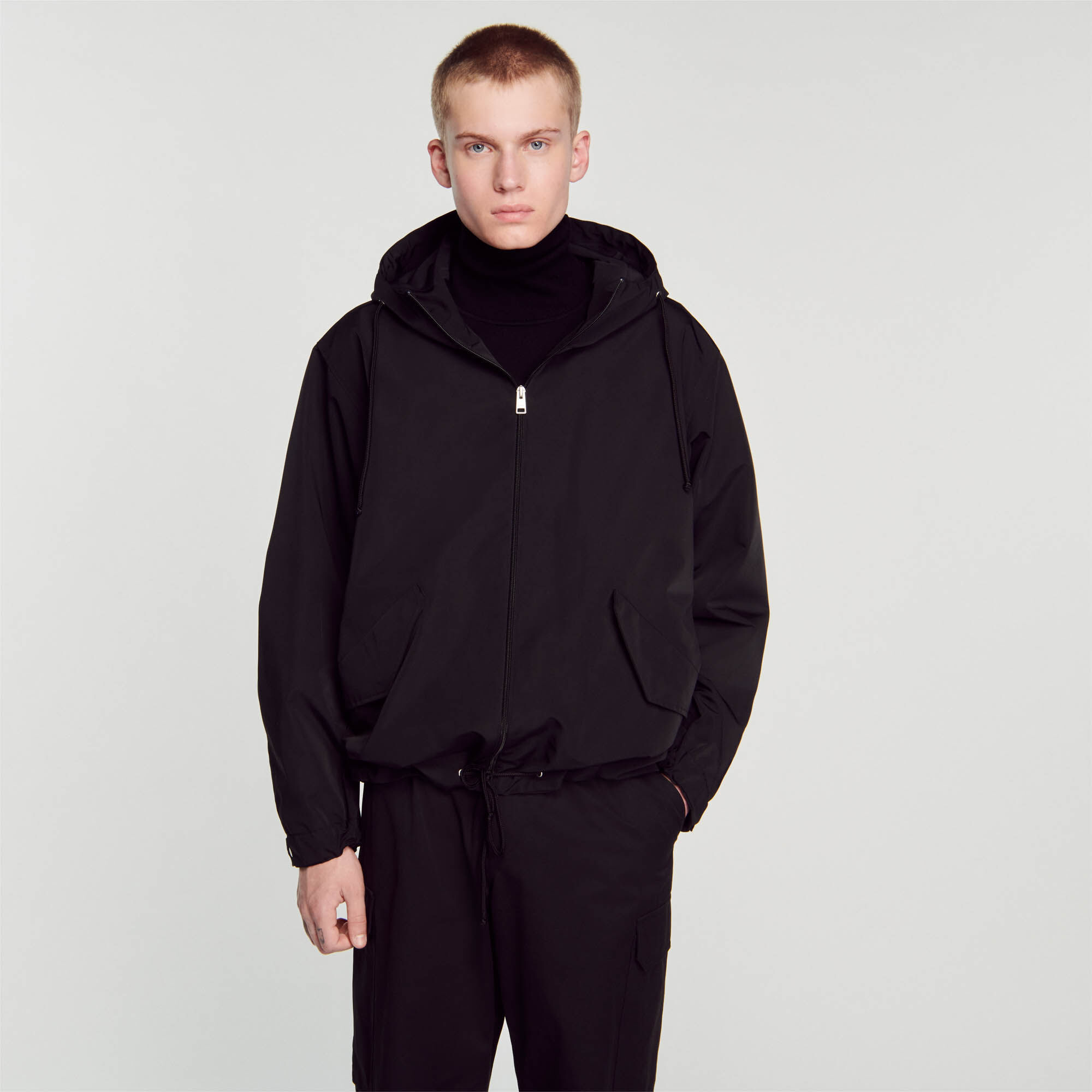 Sandro clearance grey hoodie