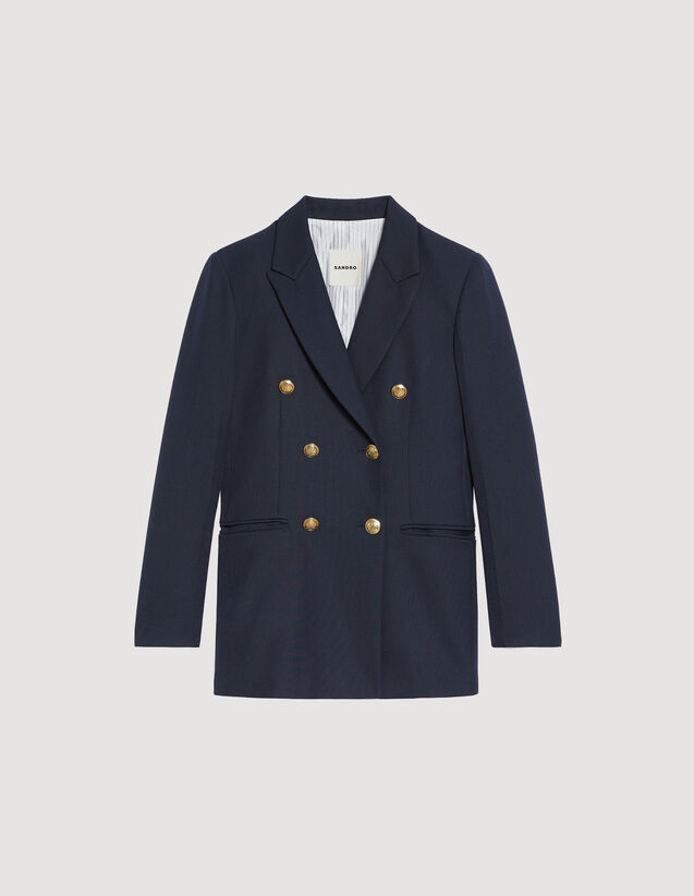Sandro Double-breasted suit jacket Select a size and Login to add to Wish list. 1