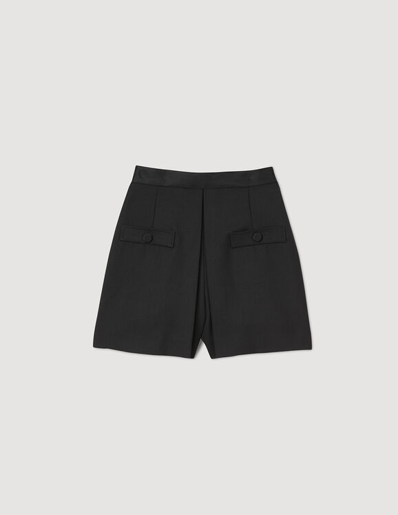 Shorts Sandro Paris & Pants with buttons High-waisted shorts - Hugo |