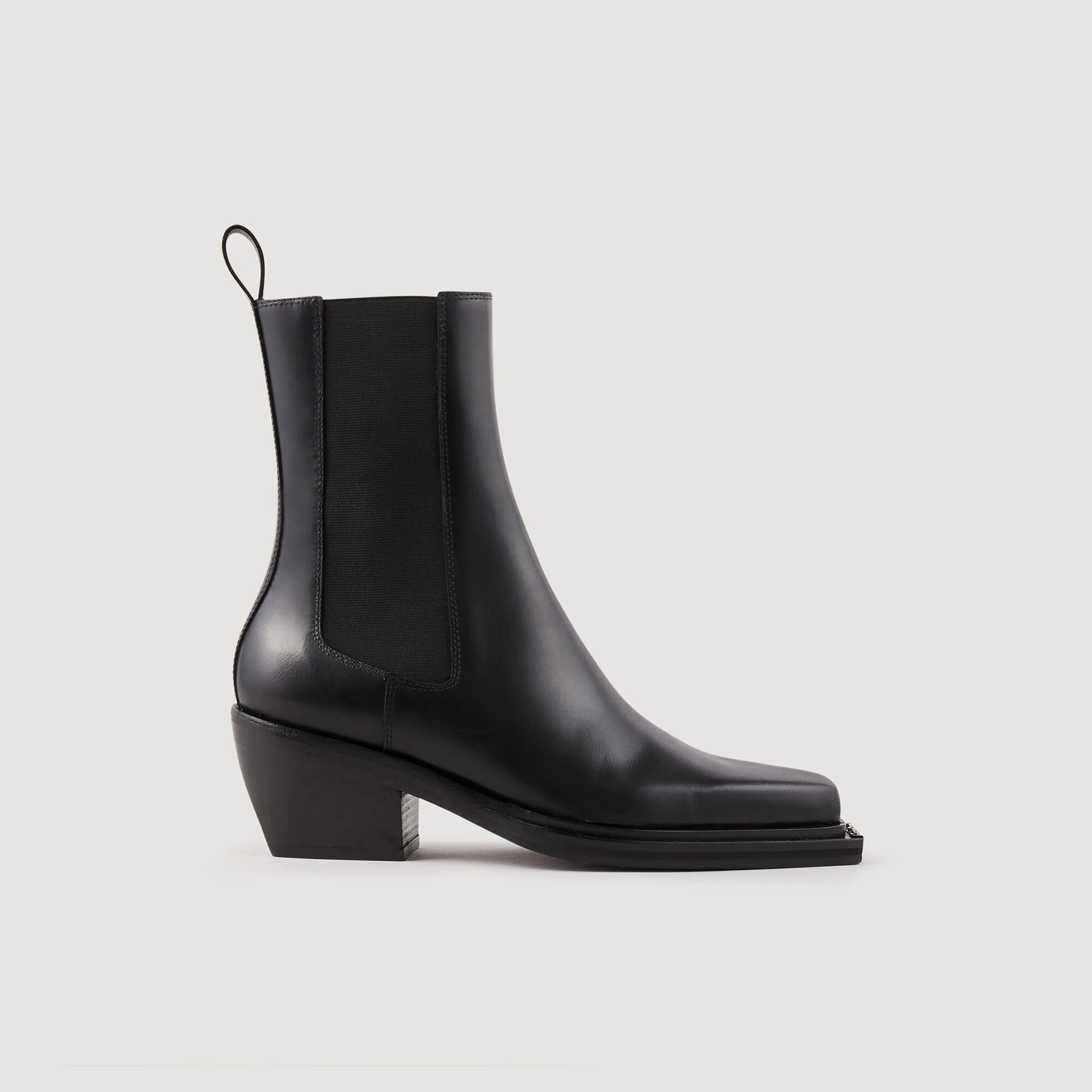 Sandro online biker boots