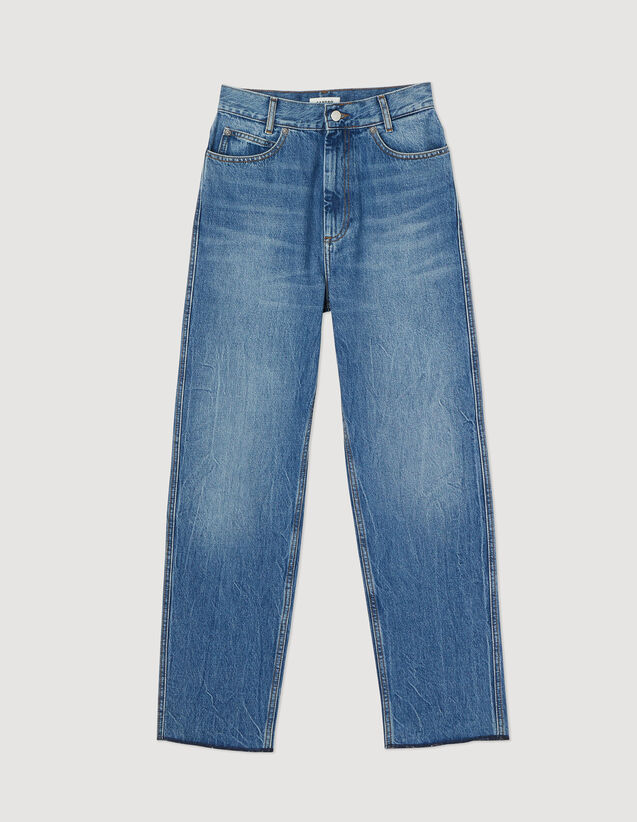 Sandro Faded straight-leg jeans Login to add to Wish list. 2