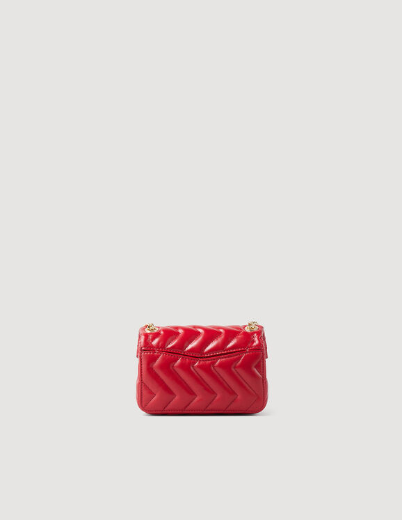 [산드로] Sandro Plain leather Yza Mini Bag