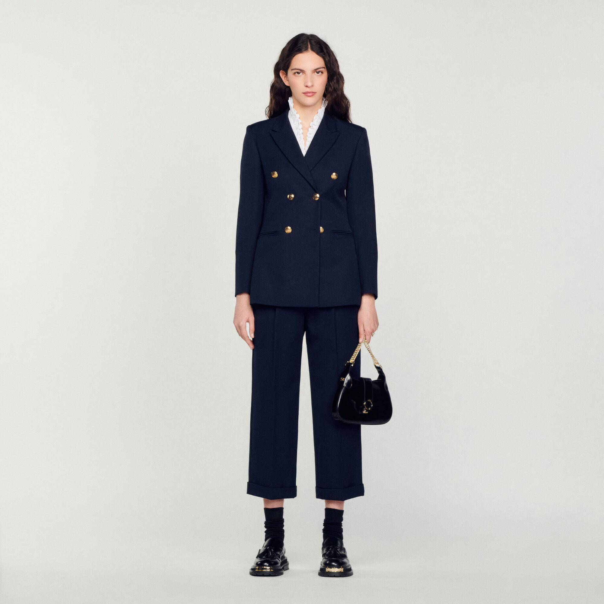 Sandro Double breasted suit jacket 3607171648283