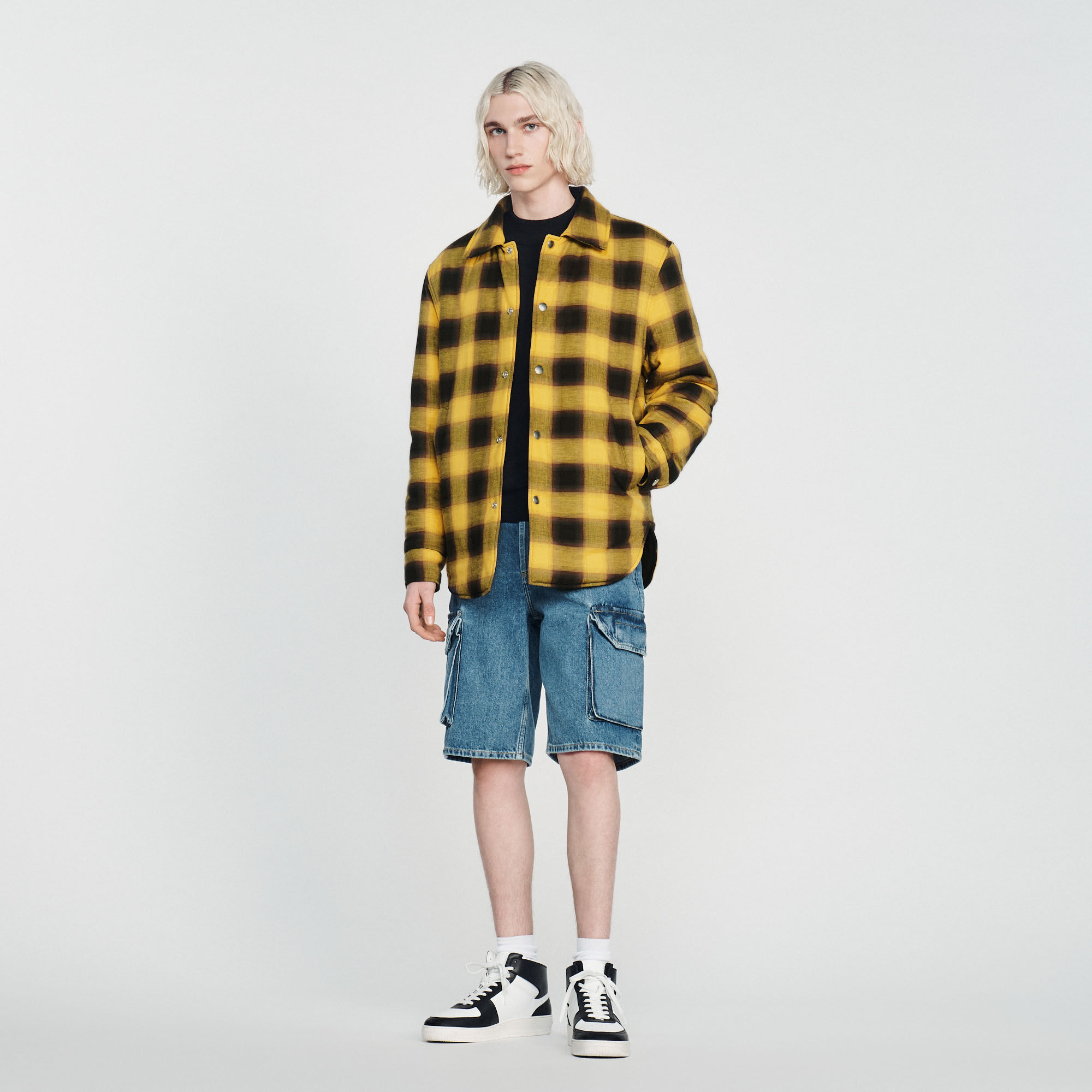 sandro yellow jacket