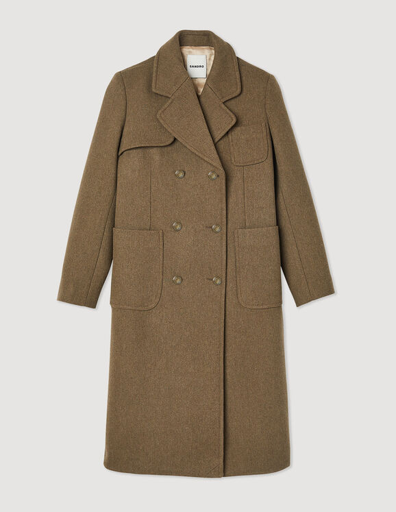 Sandro Wool cloth coat