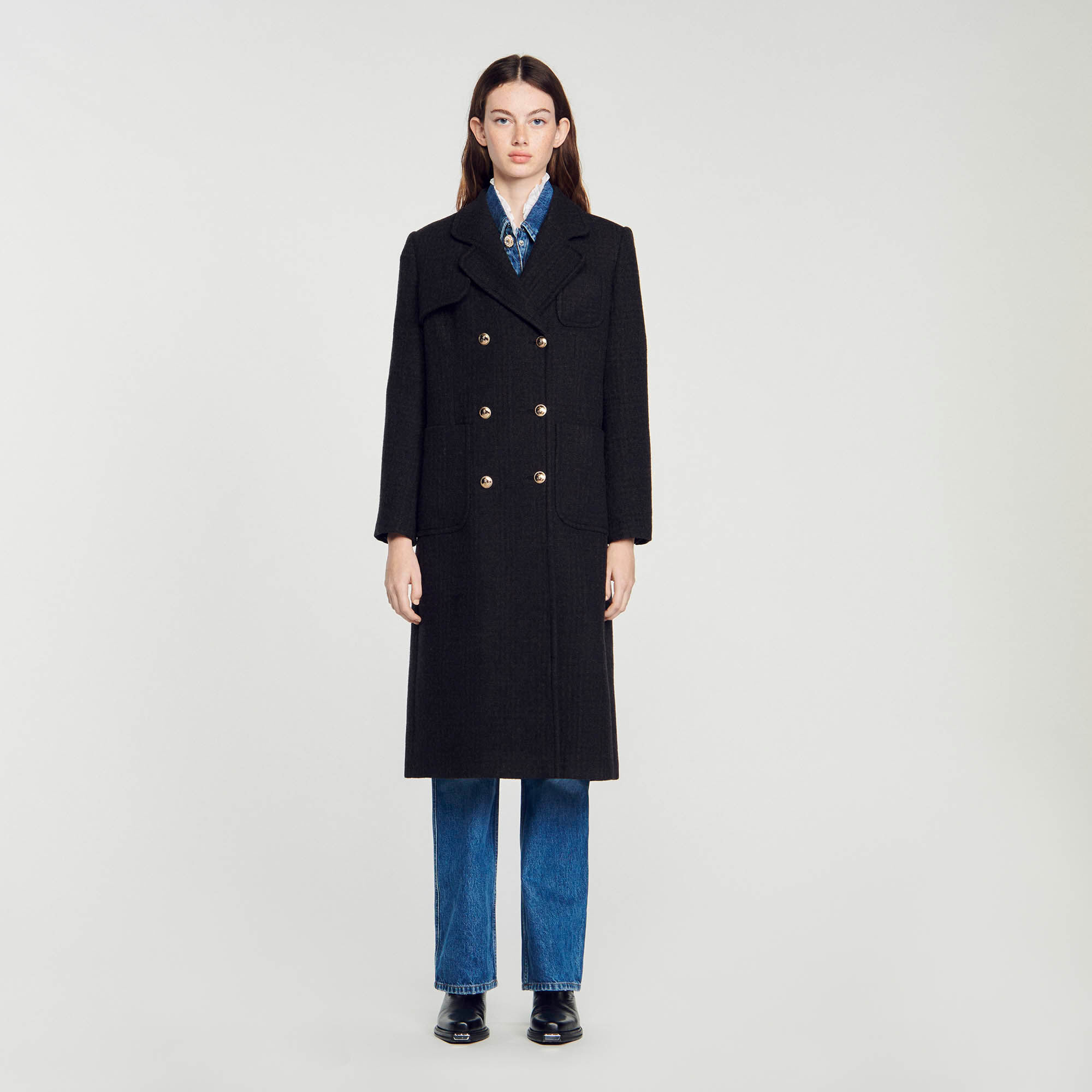 British discount long coat