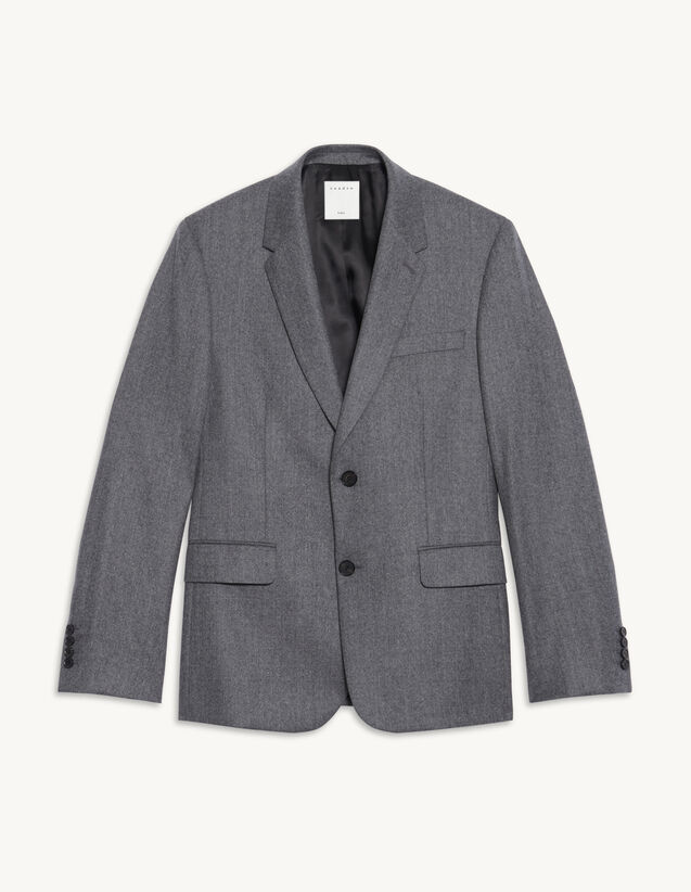 Sandro Flannel suit jacket. 2