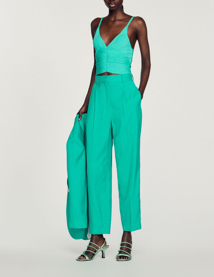 Sandro Pleated tank. 1 Sandro Pleated tank. 1