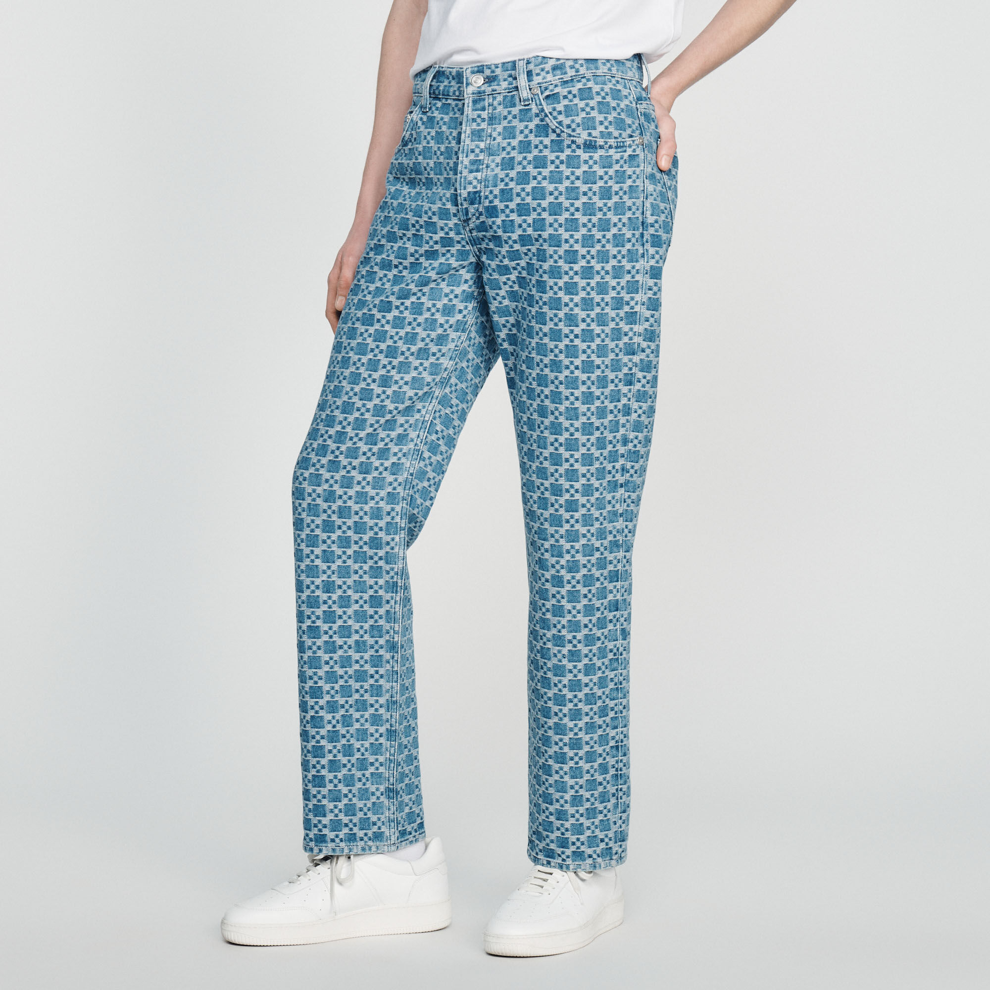 Jeans on sale sandro homme