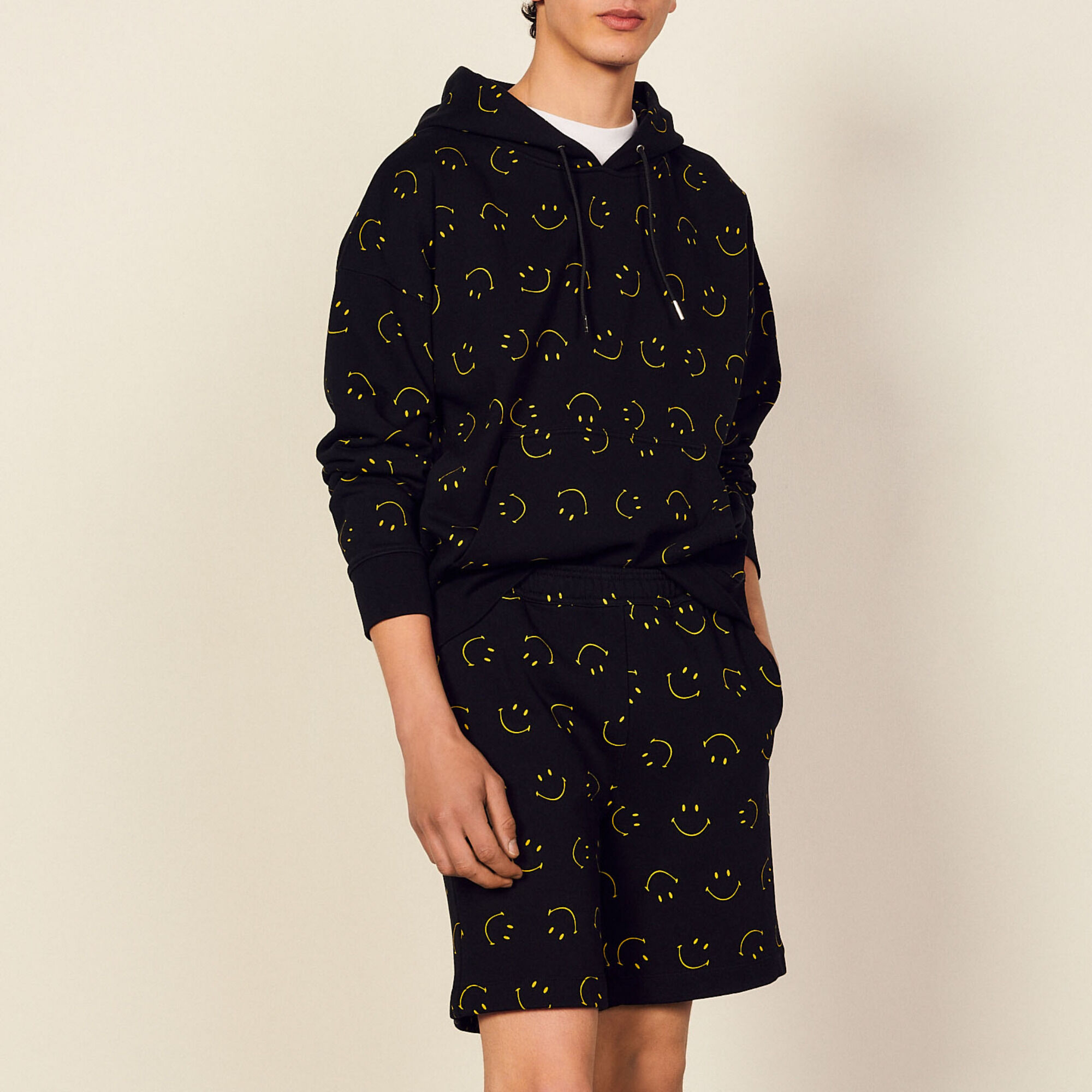 Sandro smiley sweatshirt store