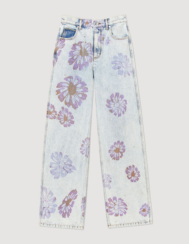 Sandro Floral jeans Login to add to Wish list. 2
