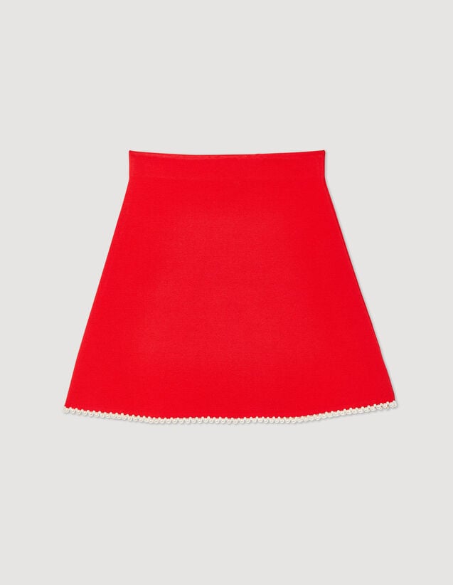 Sandro Short beaded skirt Login to add to Wish list. 2