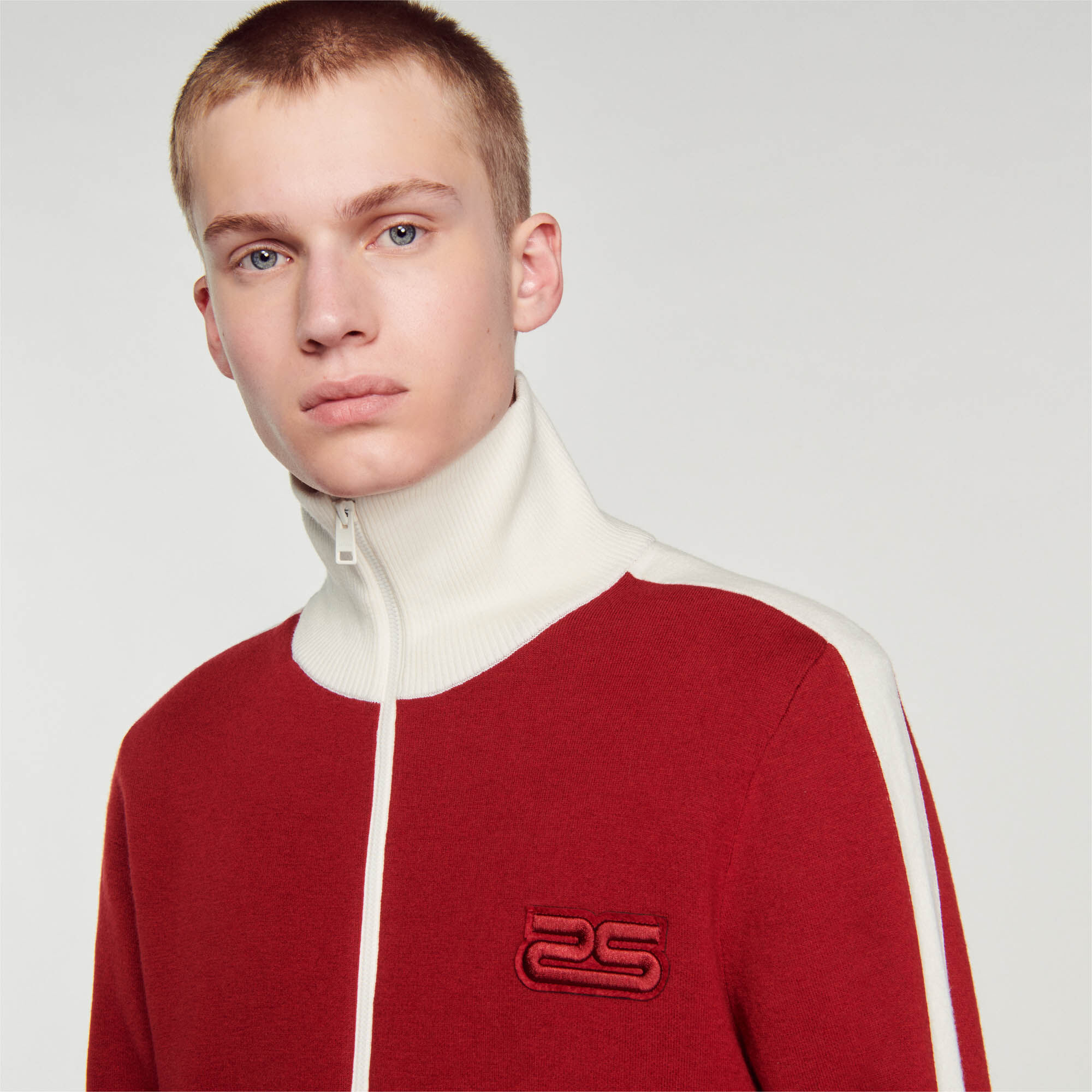 Sandro sales red sweater