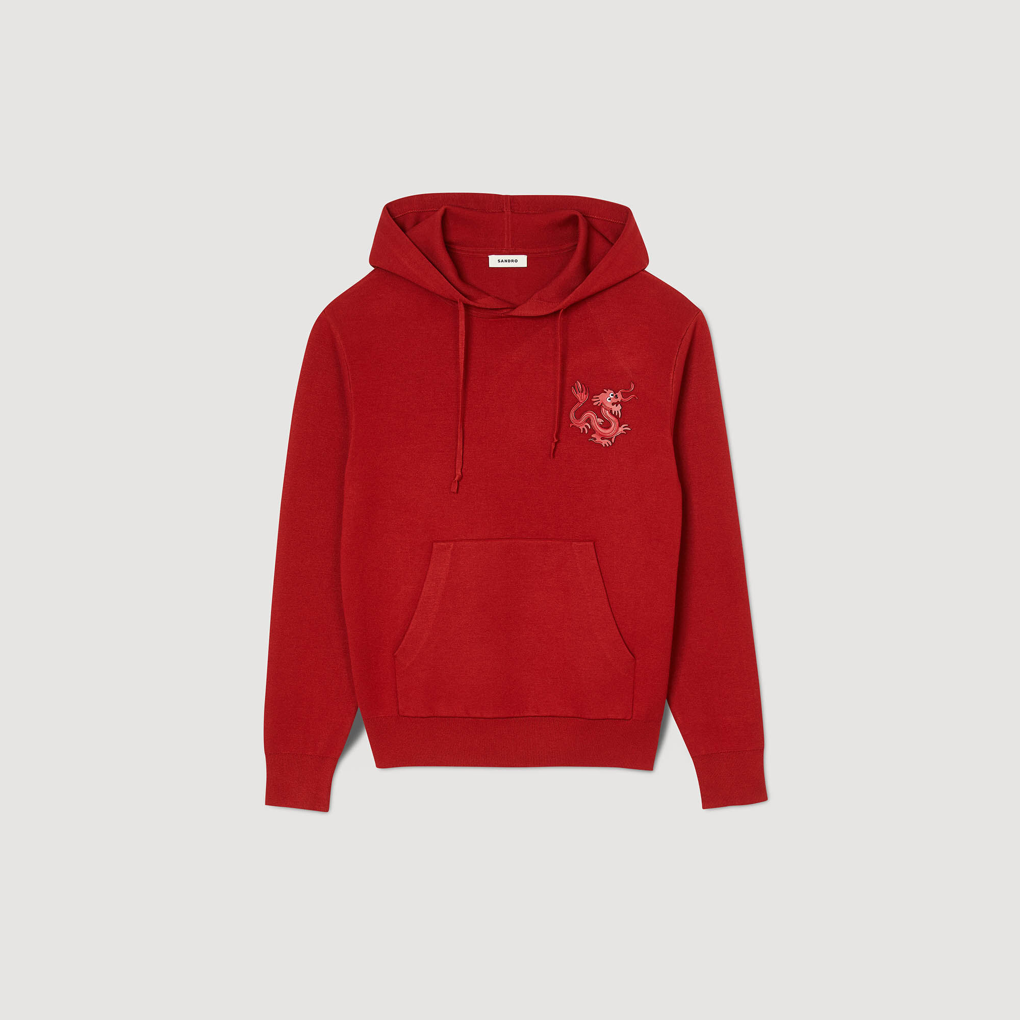 Home Dragon hoodie Sweaters Cardigans Sandro Paris