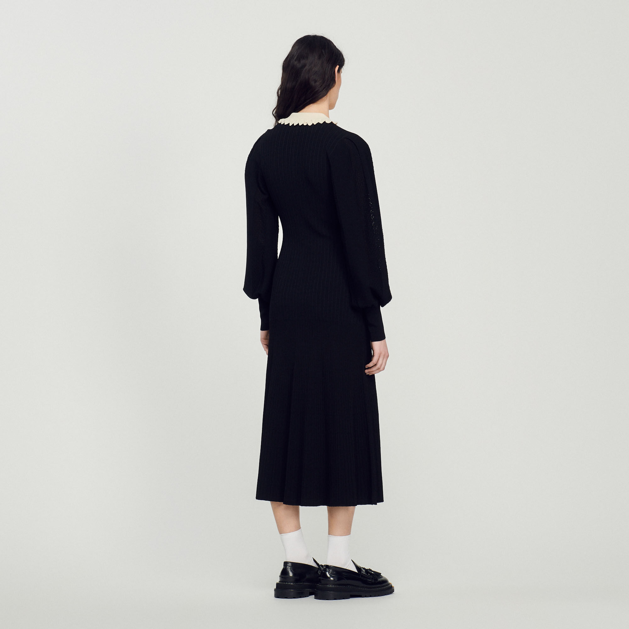 Sandro long sale sleeve dress