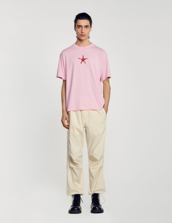 Starfish T-shirt Pink US_Men