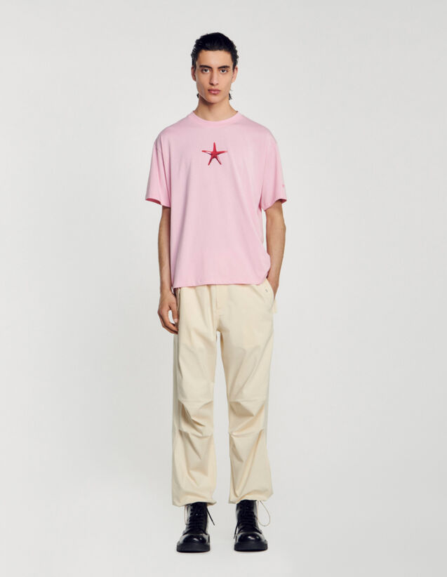 Starfish T-shirt Pink US_Men
