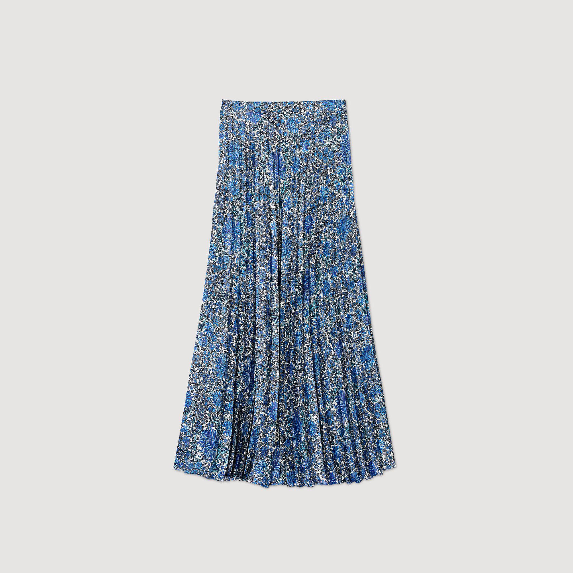 Anjel Floaty floral maxi skirt Skirts Sandro Paris