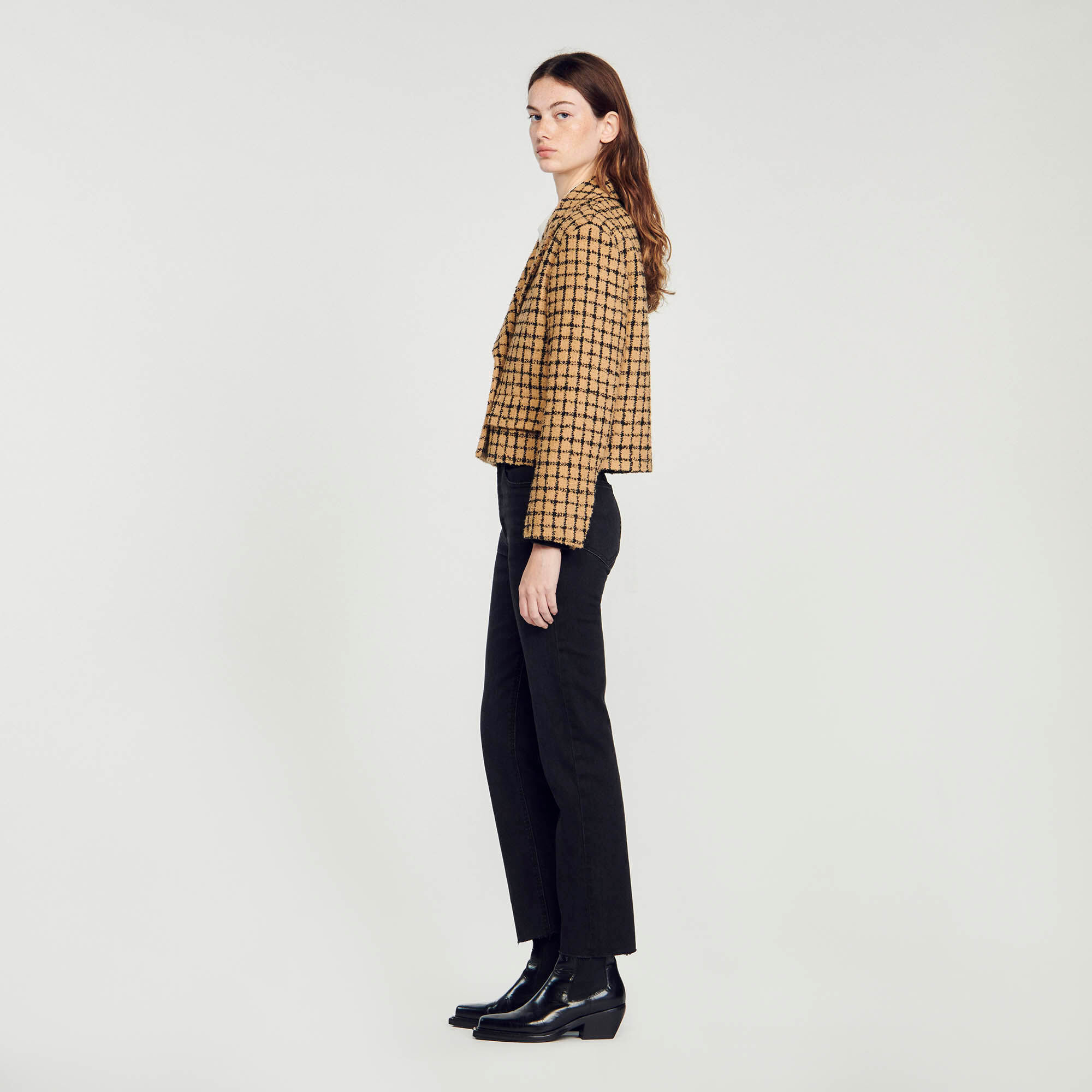 Simona Tweed jacket Jackets Blazers Sandro Paris