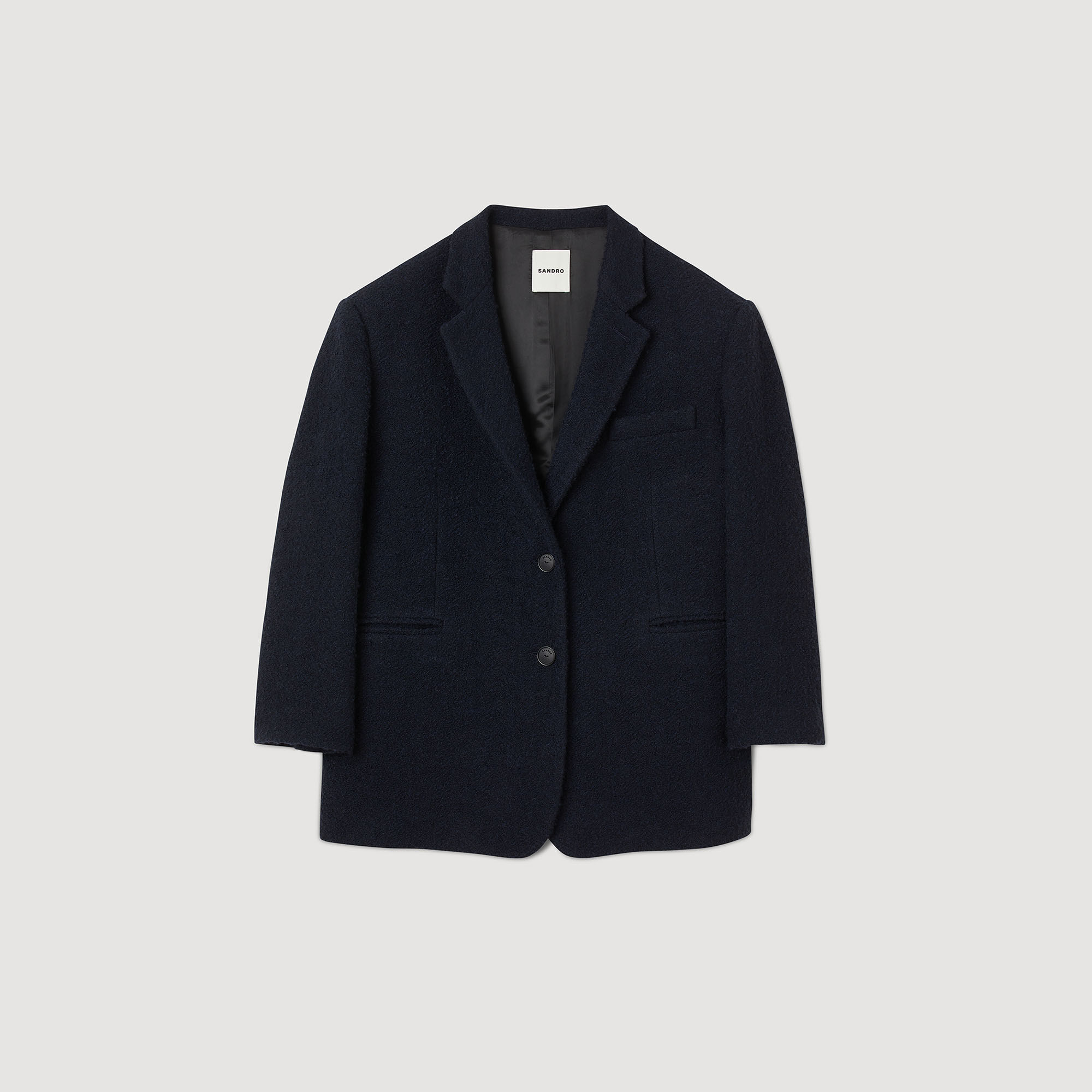 Sandro black deals blazer