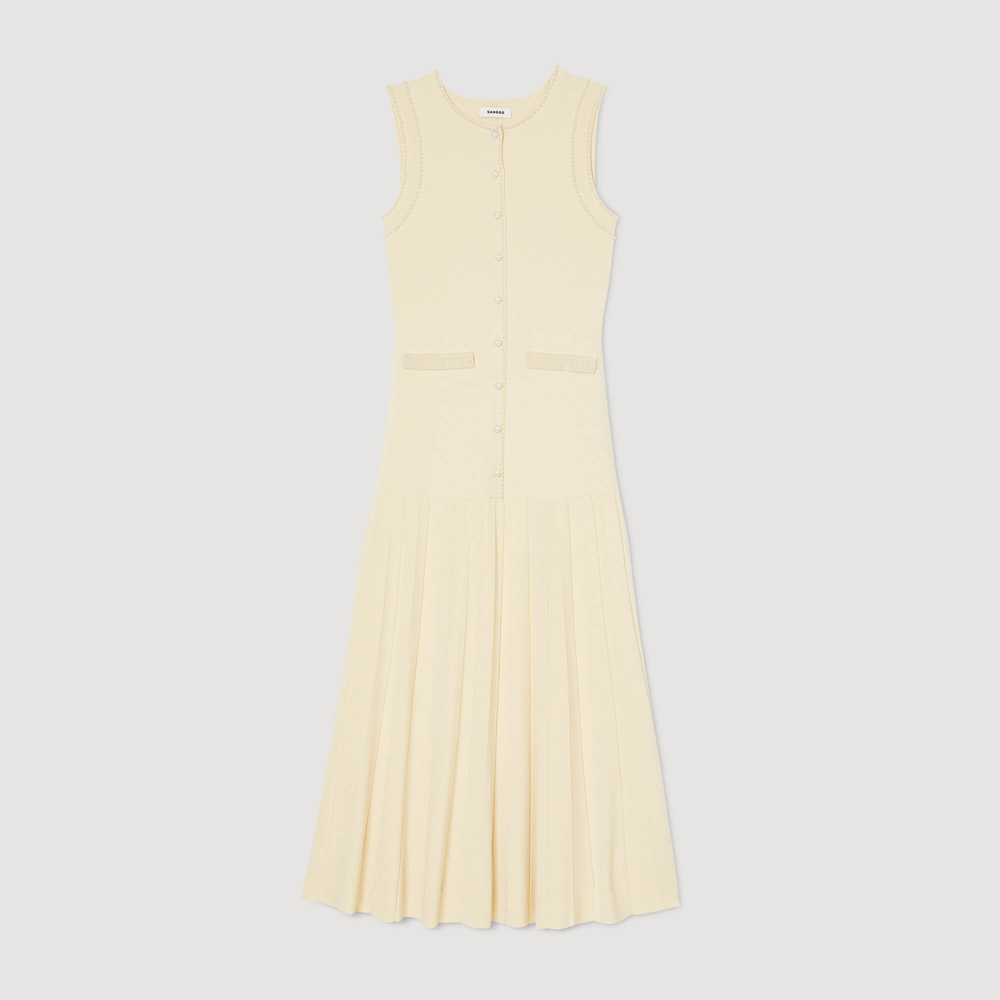 Sandro midi dress top