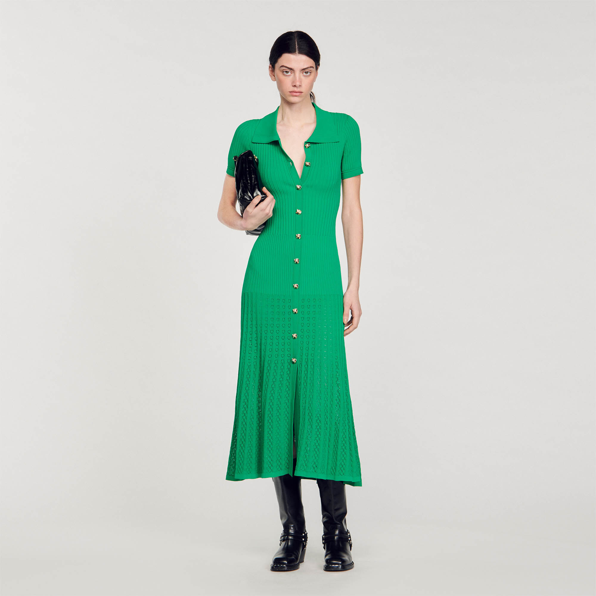 Sandro scarf dress discount