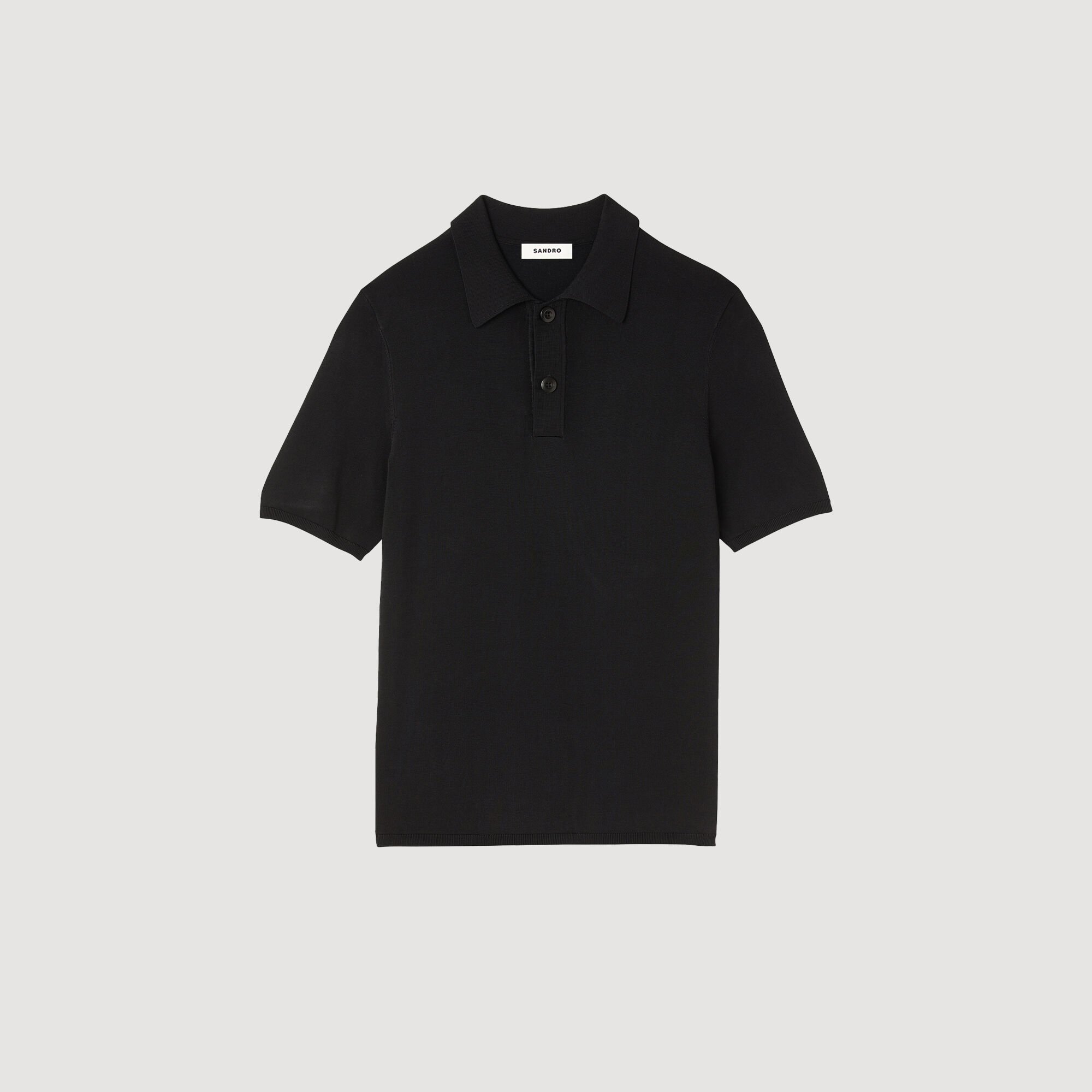 Pablo Short-sleeve knitted polo shirt - T-shirts & Polos | Sandro