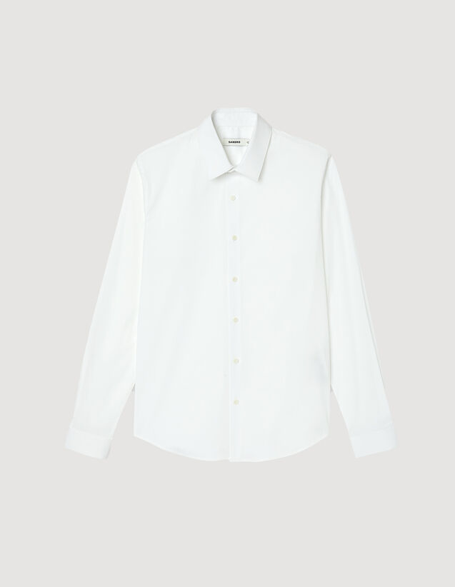 Sandro Fitted stretch cotton shirt Login to add to Wish list. 2
