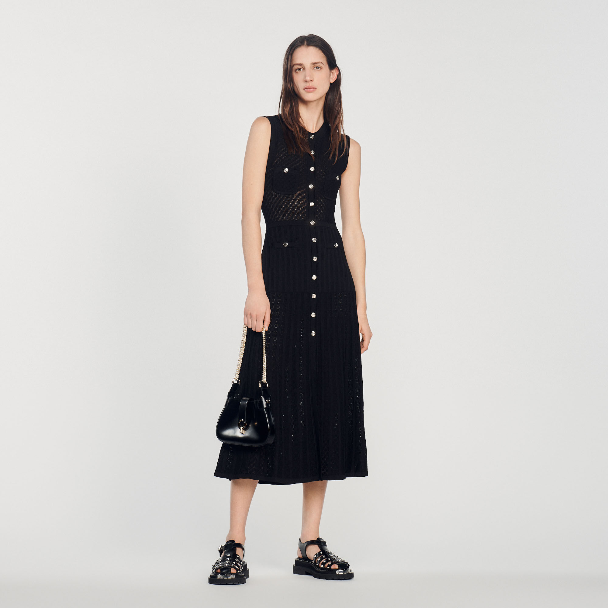 Sandro knit dress on sale