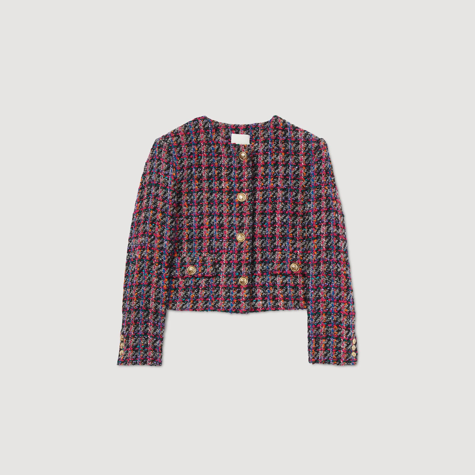 Lola Tweed jacket - Jackets & Blazers | Sandro Paris