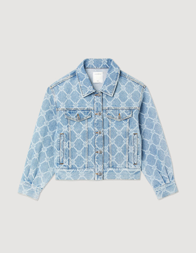 Louis Vuitton X Supreme Monogram Denim Jacket, Men's Fashion