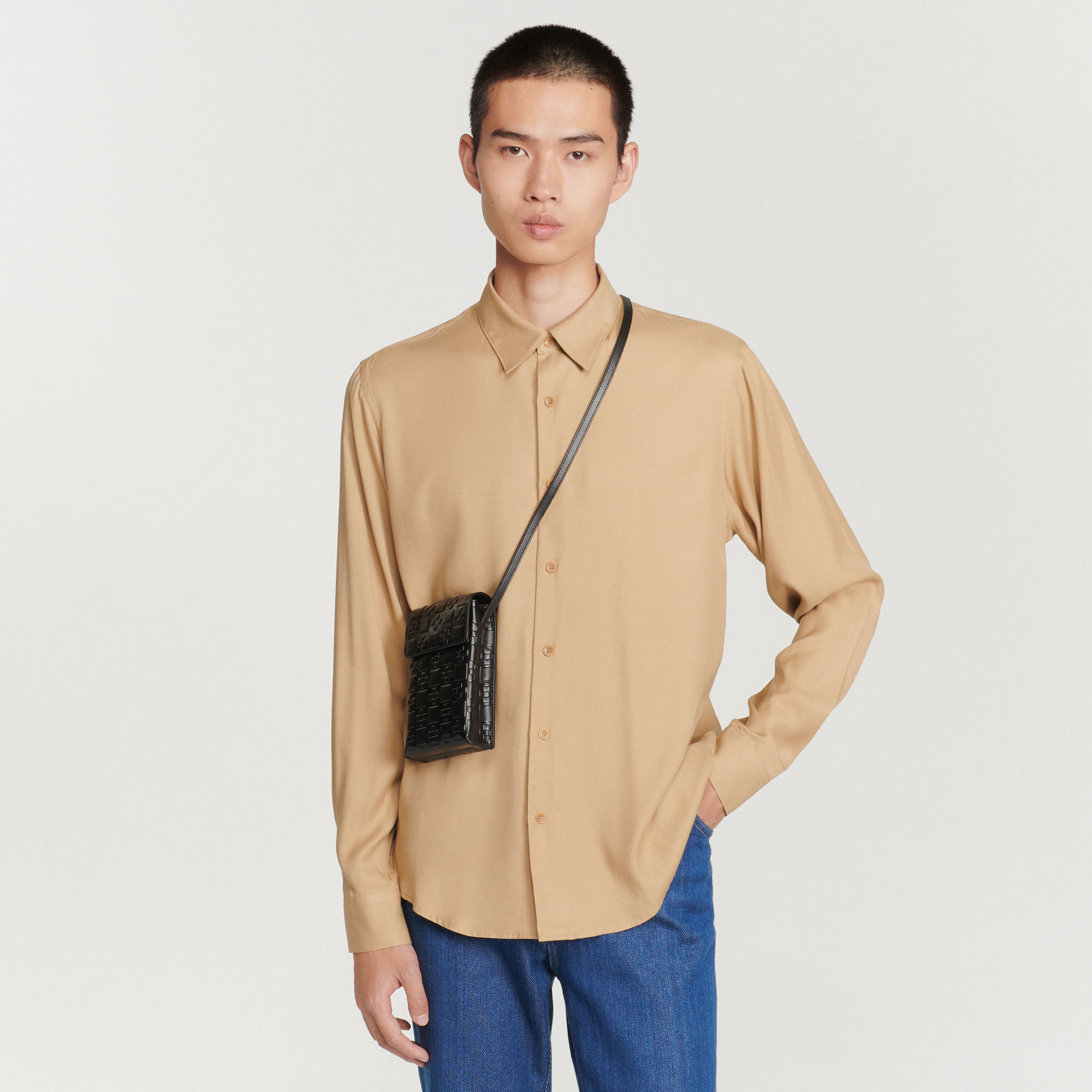 Pochette sales homme sandro