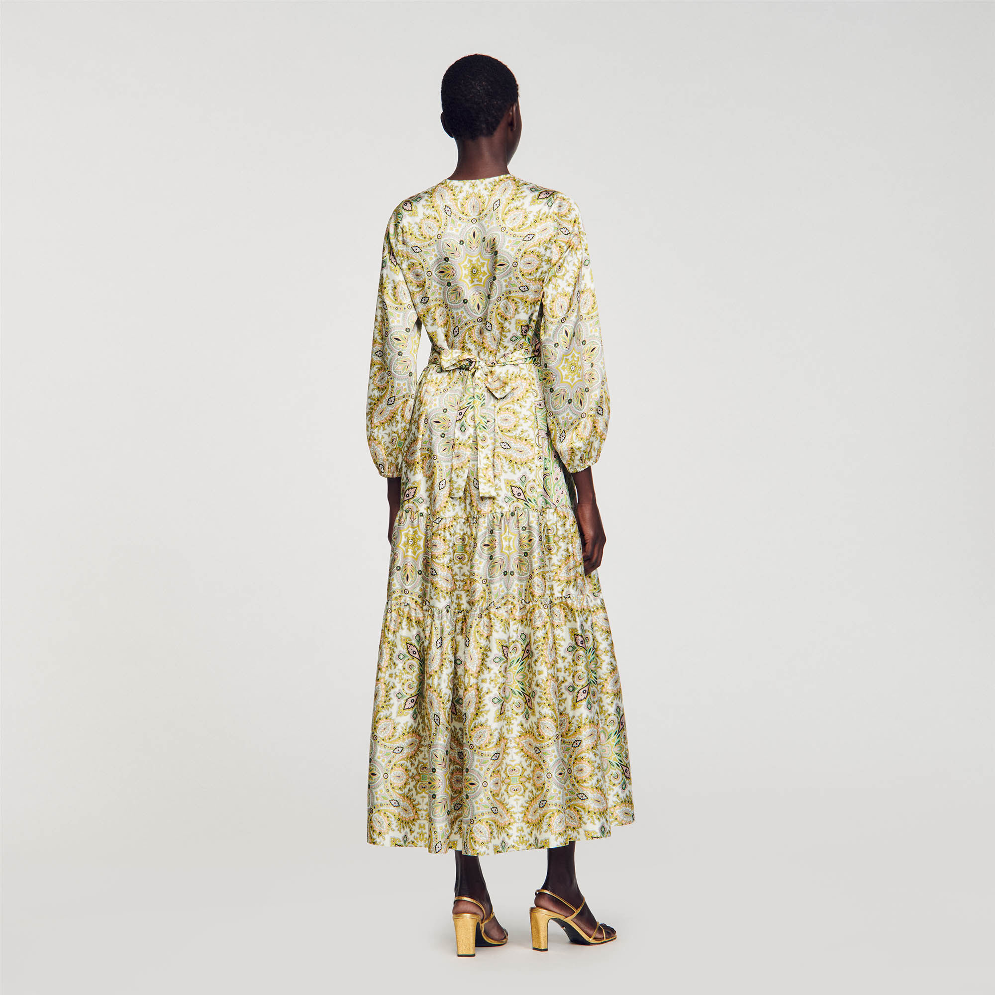 Sandro store dress green