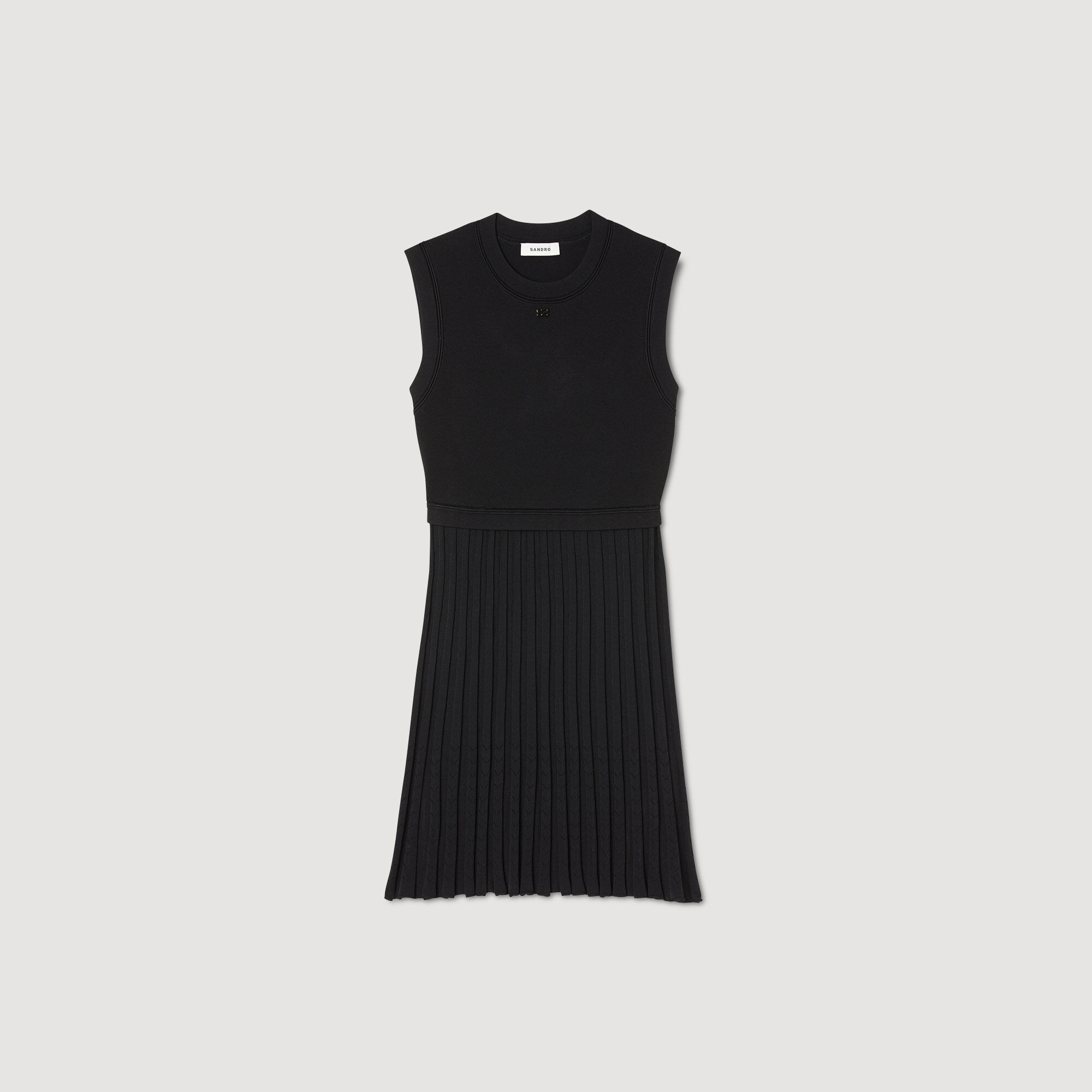 Sandro pleated dress 2025