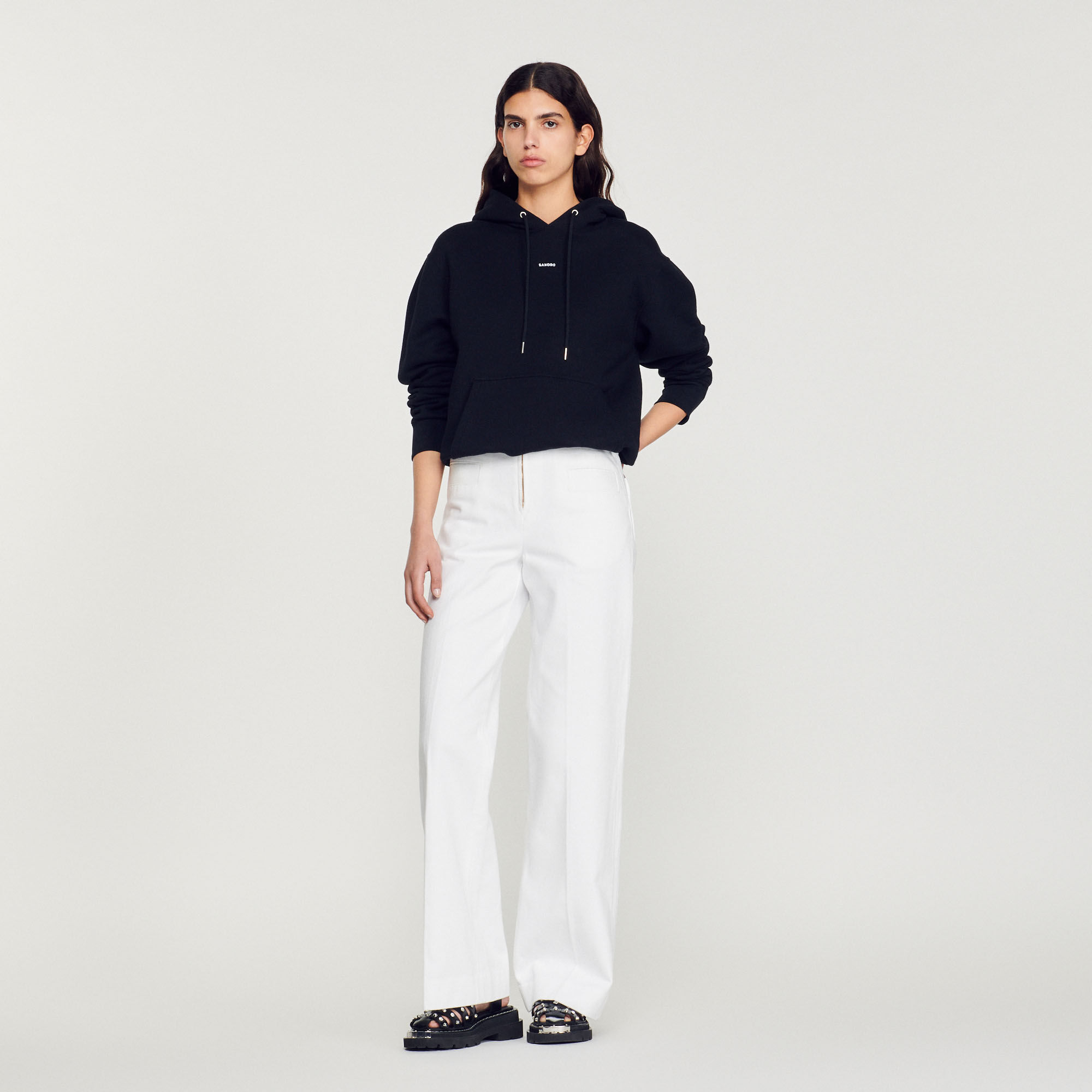 Sandro hoodie sale online