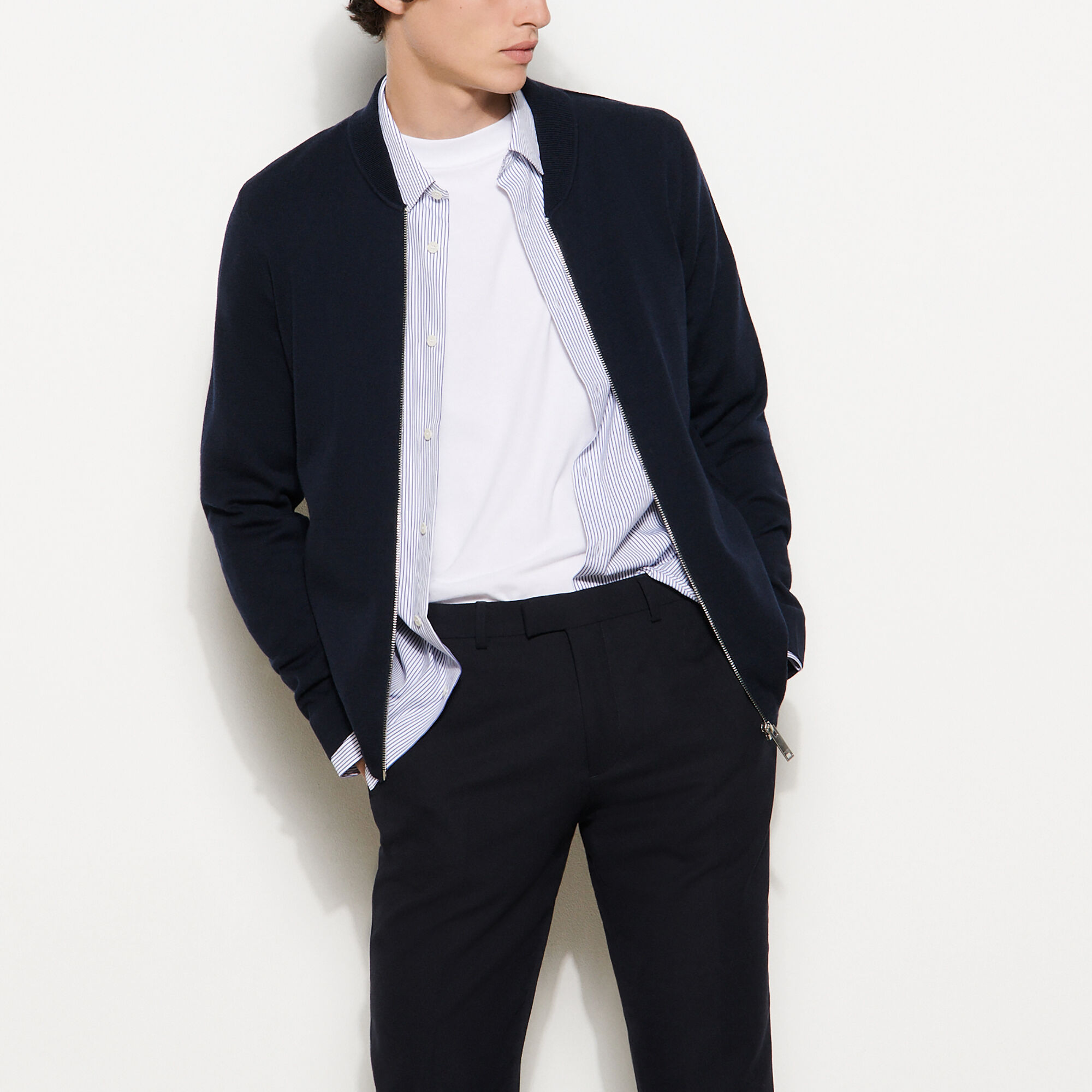 sandro mens cardigan