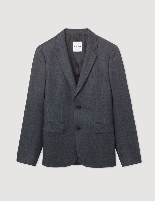 Sandro Flannel suit jacket Login to add to Wish list. 2