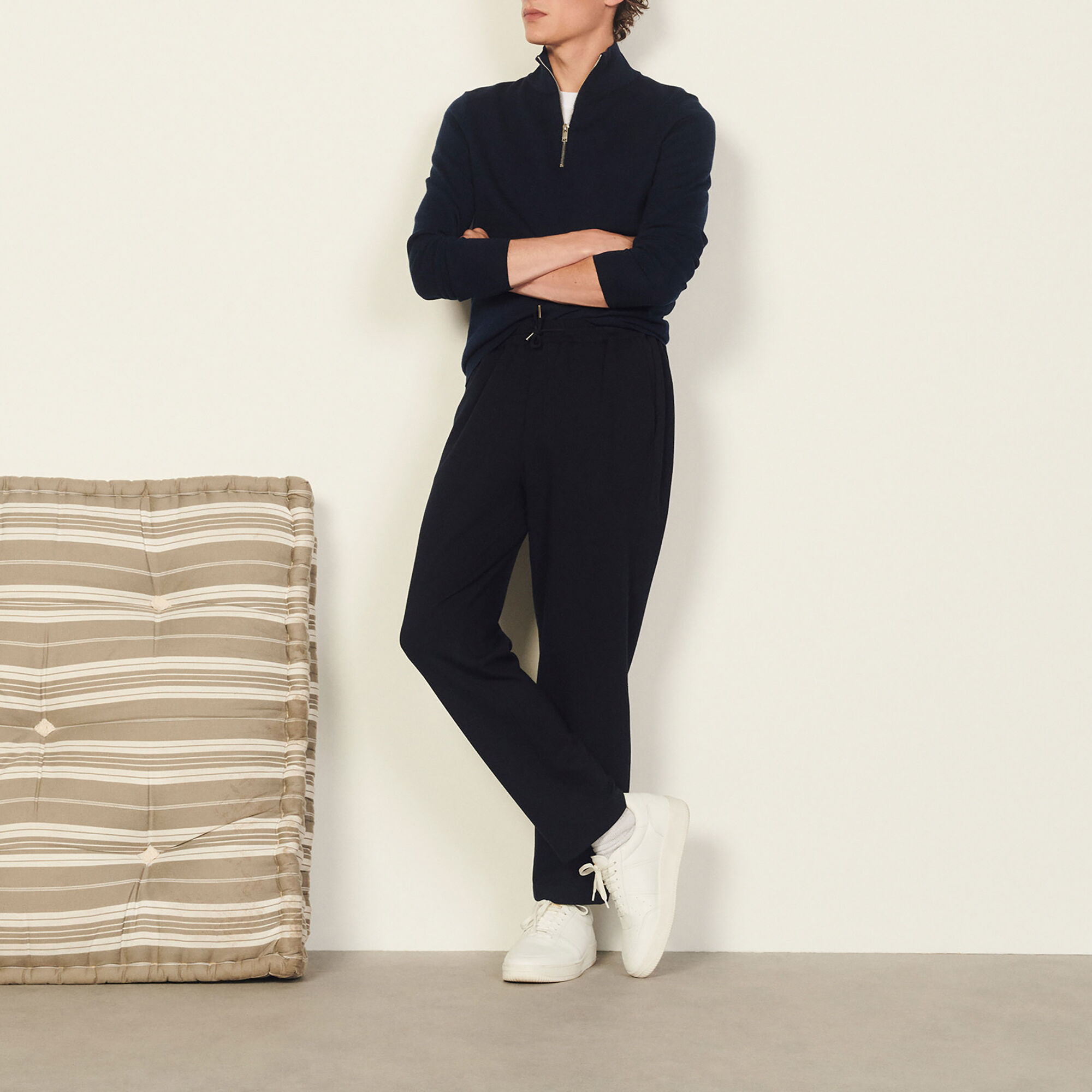 Cool wool pants - Pants & Shorts | Sandro Paris