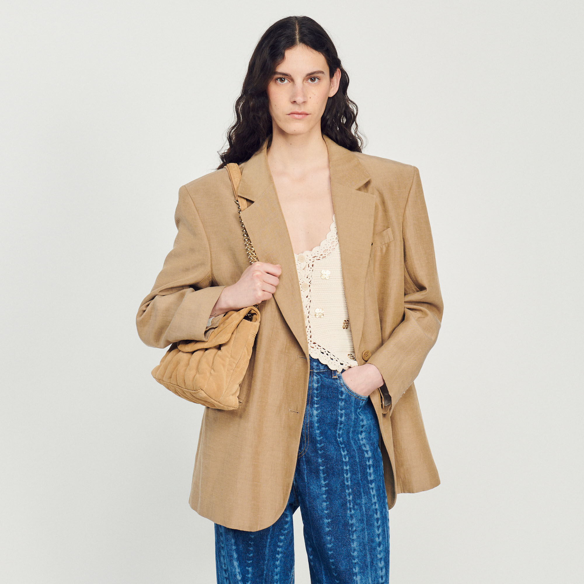 Sandro sacoche outlet