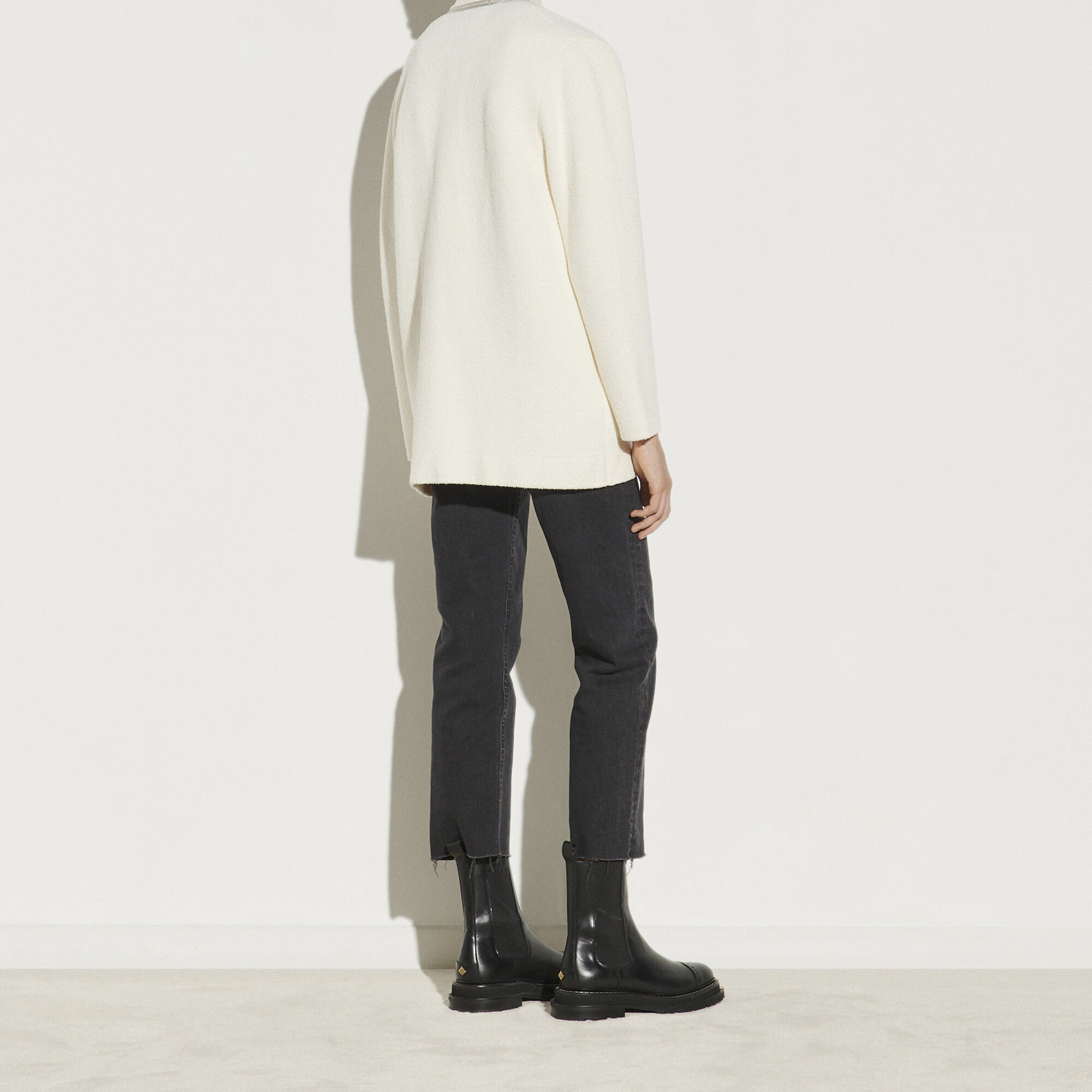 long cardigan with buttons