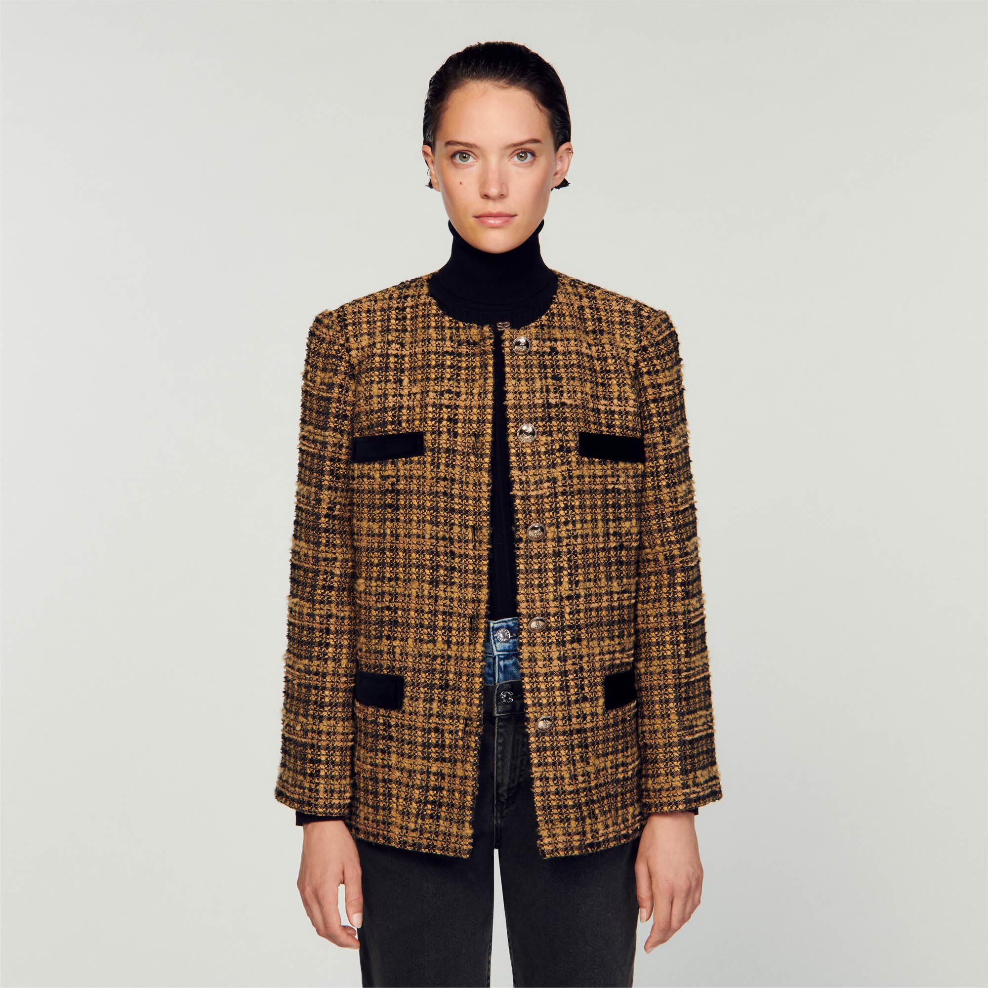 Jason Tweed jacket - Jackets & Blazers | Sandro Paris