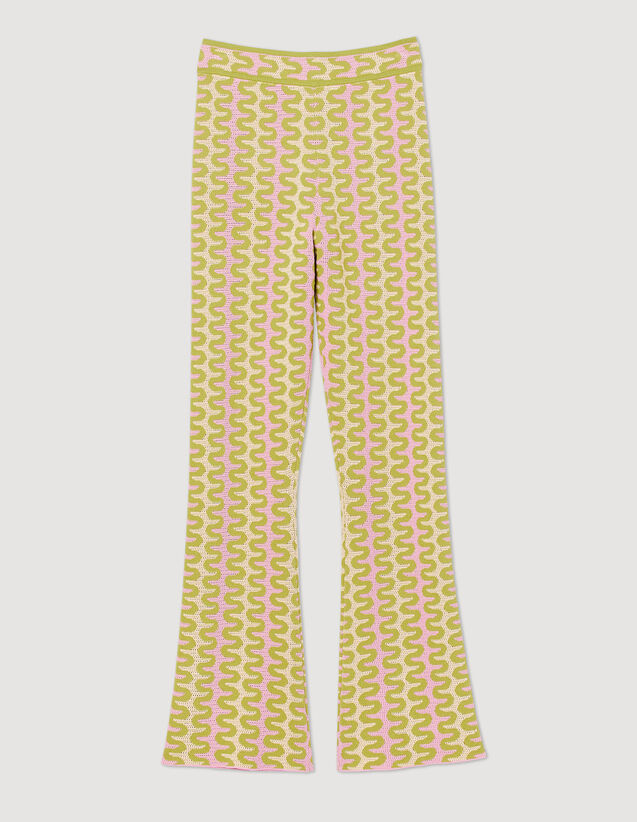 Sandro Patterned knit pants Select a size and Login to add to Wish list. 2