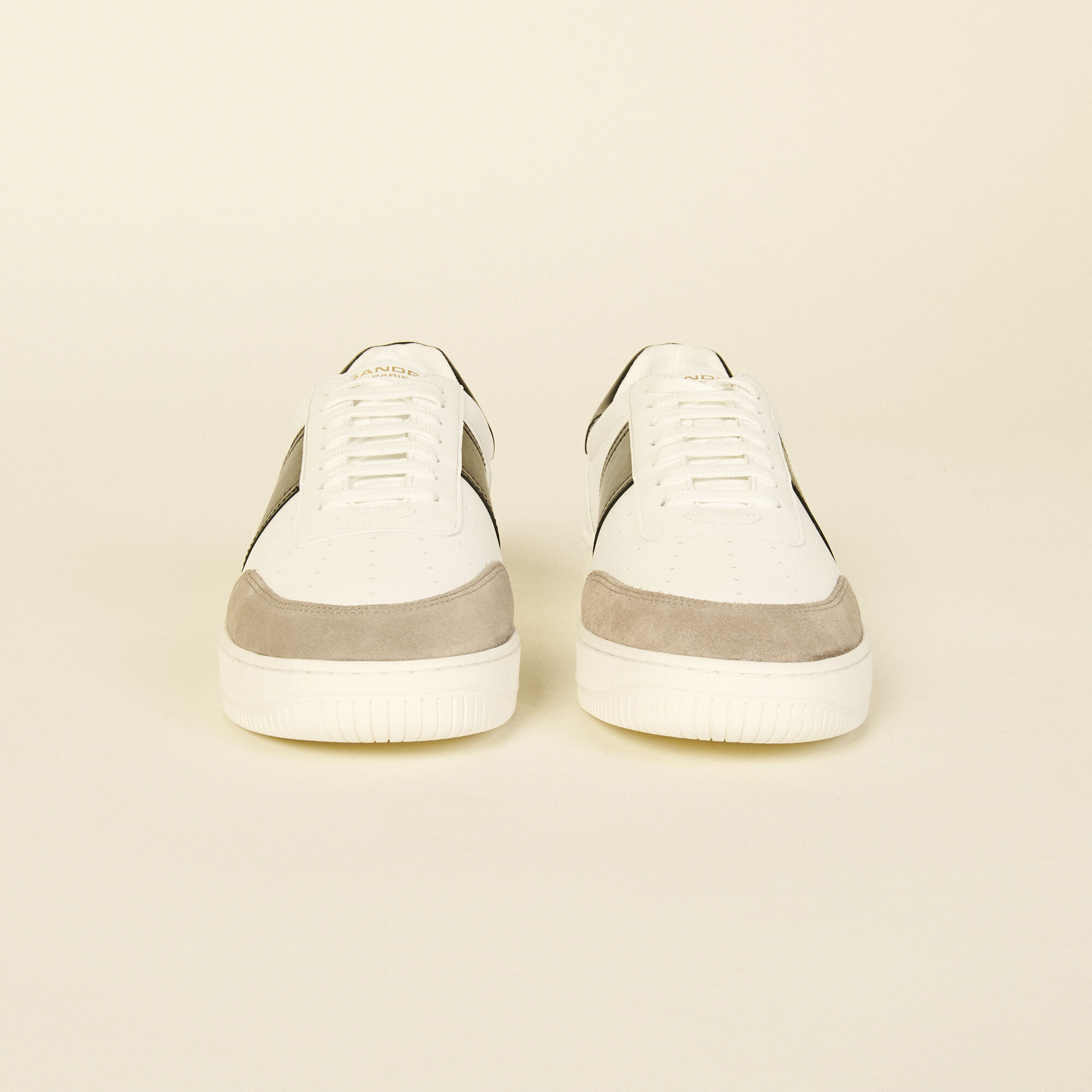 Sandro leather sneakers Clearance