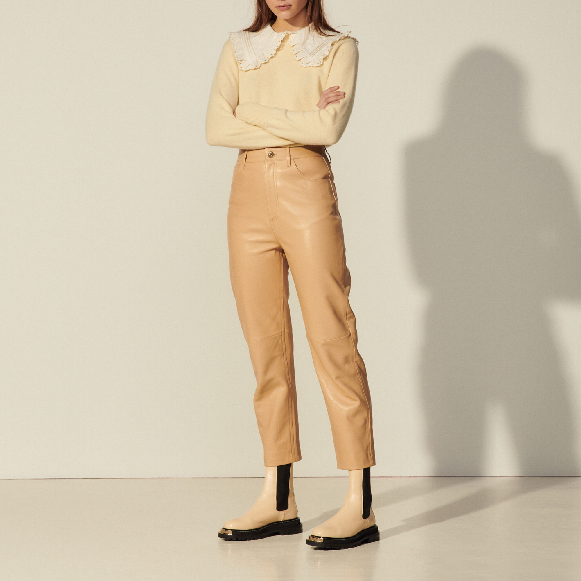 Sand leather pants clearance