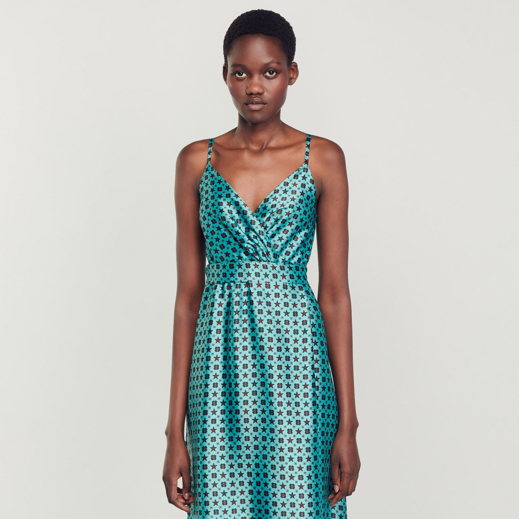 Sandro paris sales green dress