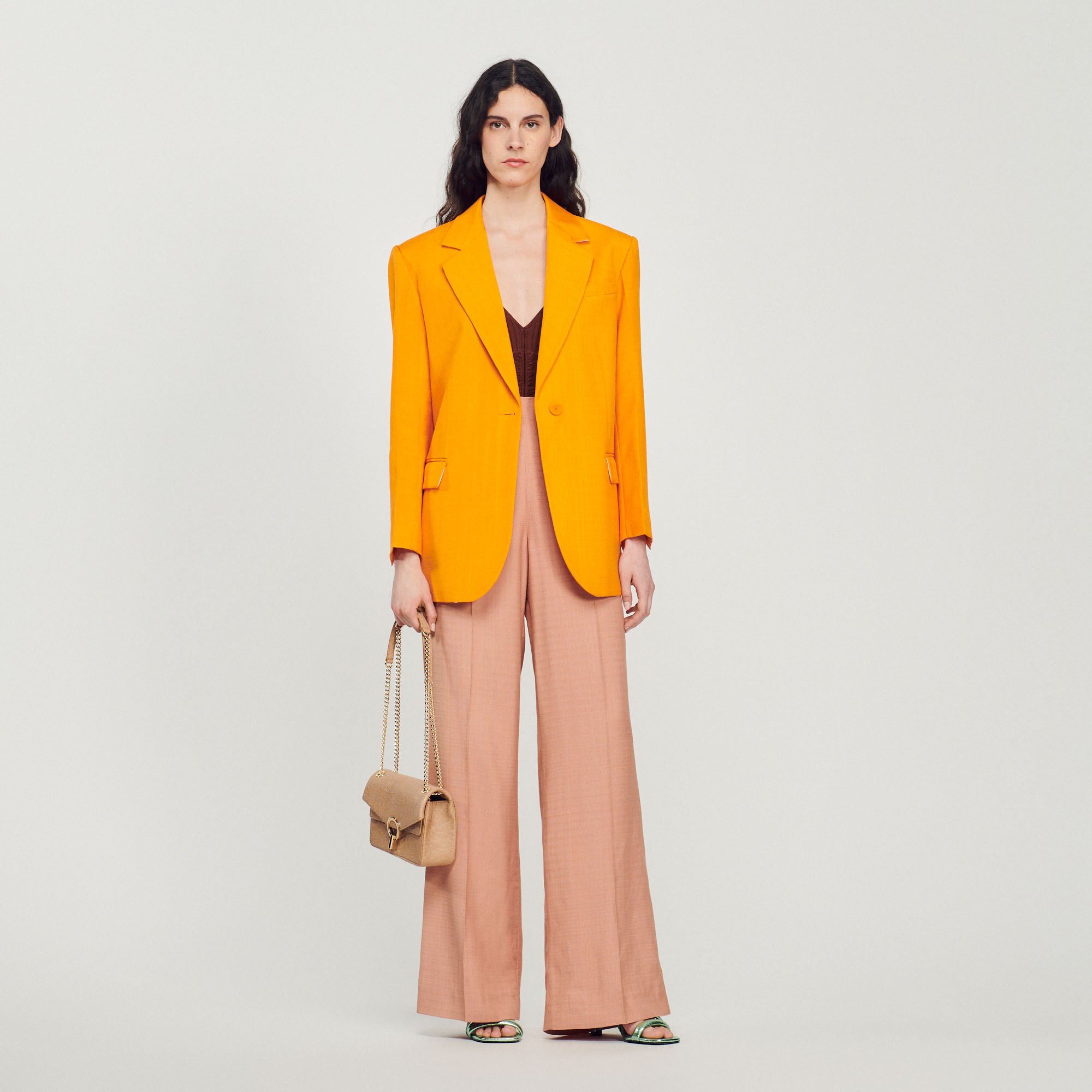 Sac sandro beige deals